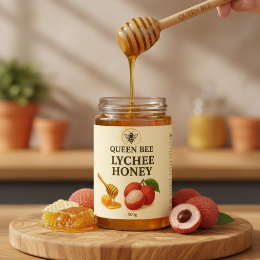 Queen Bee Lychee Honey Light Floral Aroma & Taste